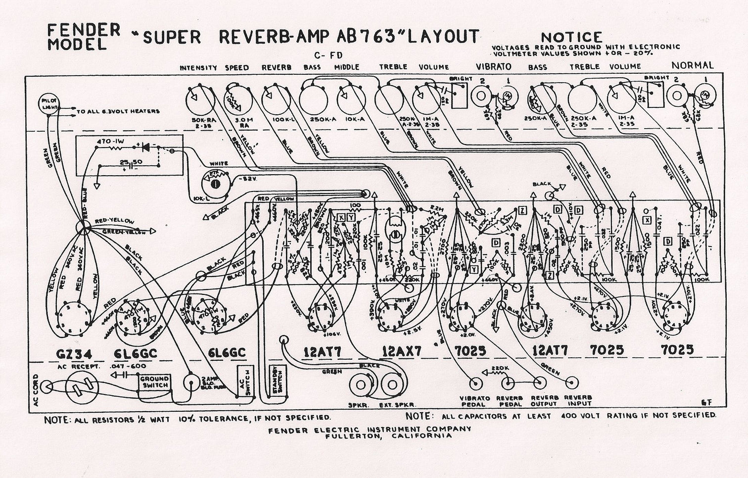Vintage Fender Amp Repair - Maintenance, Modifications and Repairs ...