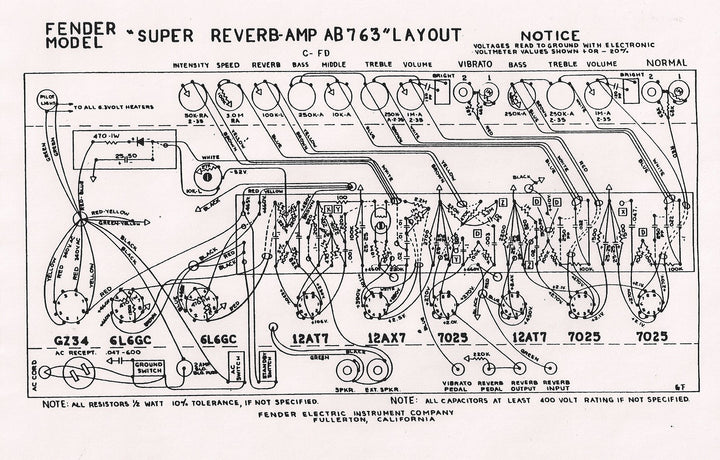 Vintage Fender Amp Repair - Maintenance, Modifications and Repairs ...