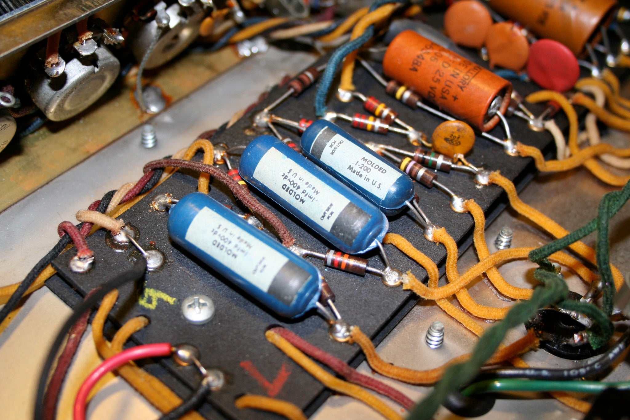 Super Reverb Blackface Overhaul Kit – VintageFenderAmpRepair.com